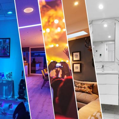 DC 24V Smart LED Strip Lights Remote Color Changing For Room Kitchen Bedroom Decoration
