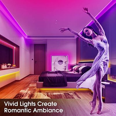 Waterproof Wifi Smart RGB LED Strip Music Sync Google Home Alexa App Controlled Full Kit