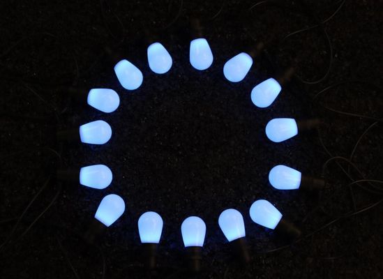 Outdoor Weatherproof flexible LED string lights RGB Changable 280x170x180mm