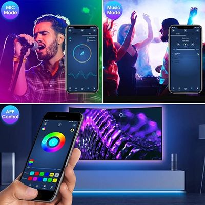 waterproof rgb led strip 5050 RGB 24 Volt LED Light Strip Color Change Remote Control 30W